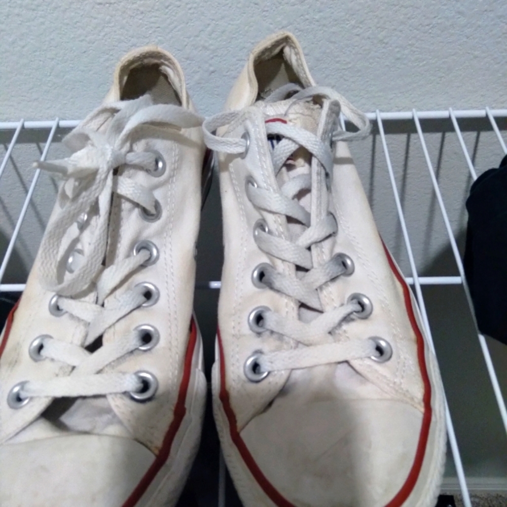 White Converse